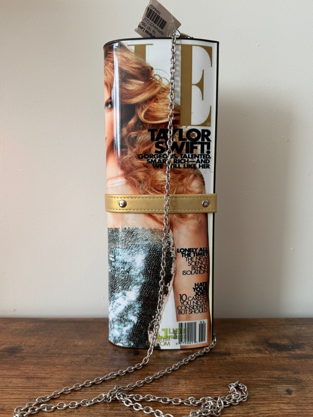 Deadstock 2010 Taylor Swift Vintage Magazine Editorial Cover Clutch Purse
